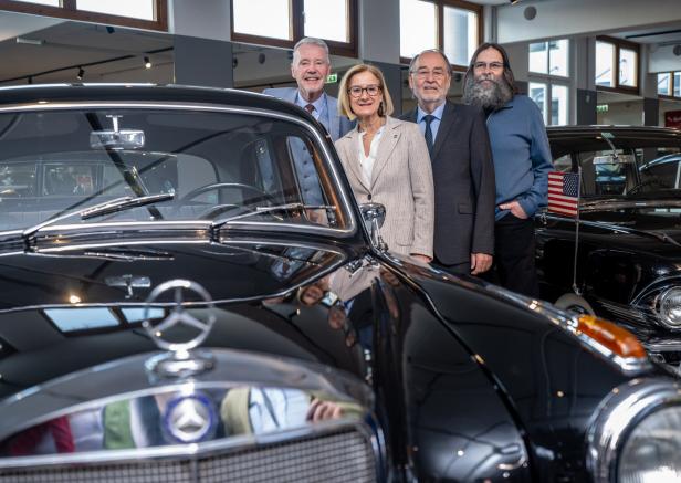 Friedrich und Ronald Fehr mit Johanna Mikl-Leitner und Klaus Schneeberger.