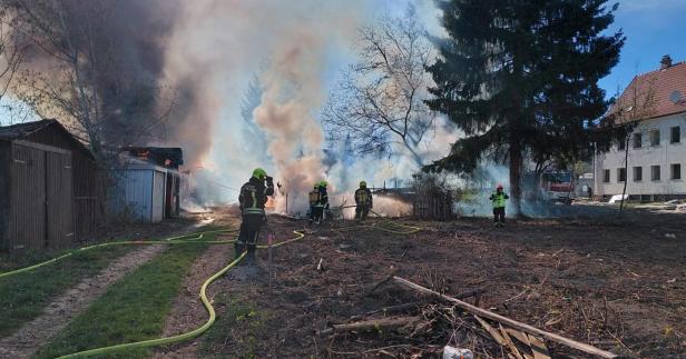 Löscheinsatz in Ternitz-Pottschach
