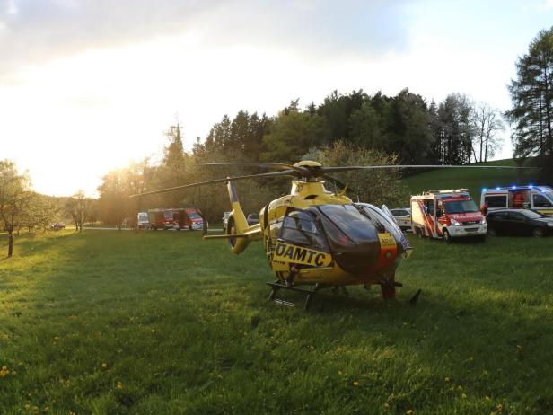 Rettungshubschrauber im Einsatz 