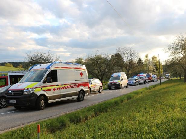 Zahlreiche Rettungskräfte im einsatz