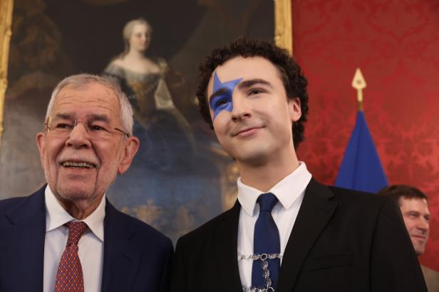 Alexander Van der Bellen und Cosmó