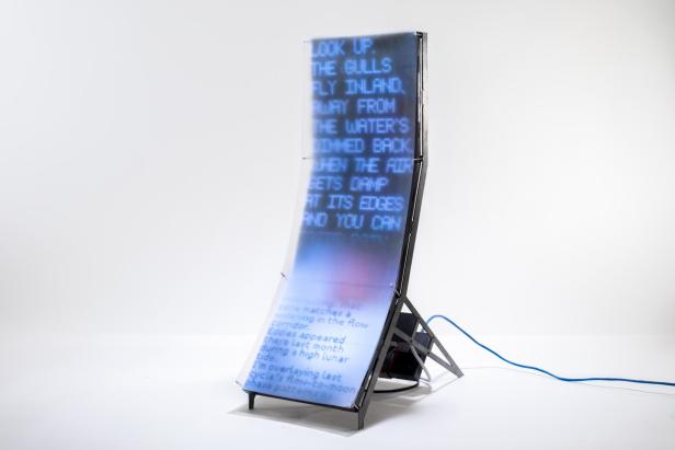 Teil der Arbeit "Nobody Told Me Rivers Dream"