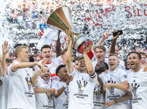 FUSSBALL: UNIQA ÖFB CUP / FINALE / RZ PELLETS WAC - TSV EGGER GLAS HARTBERG