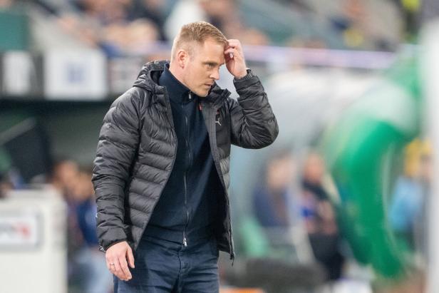 Rapid-Trainer Hoff Thorup in Hartberg.