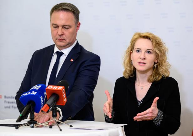 Andreas Babler und Eva-Maria Holzleitner