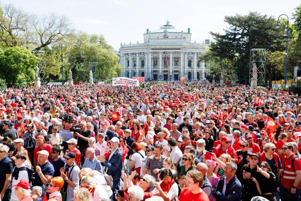 1. MAI-AUFMARSCH DER SPÖ: ÜBERSICHT