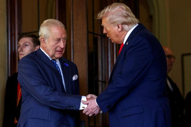 FILE PHOTO: U.S. President Trump's state visit to Britain