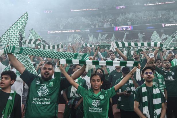 Die Al-Ahli-Fans hatten wieder Grund zum Jubeln