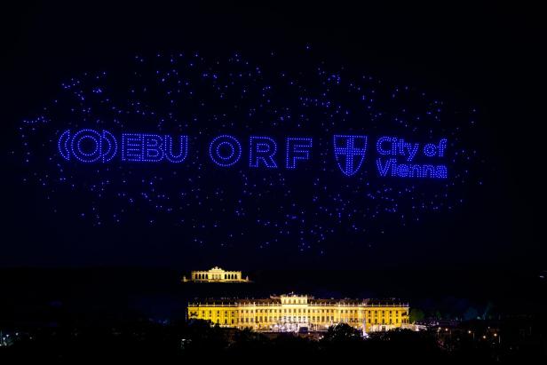 Show mit 3.000 Drohnen als Warm-Up für den 70. Song Contest