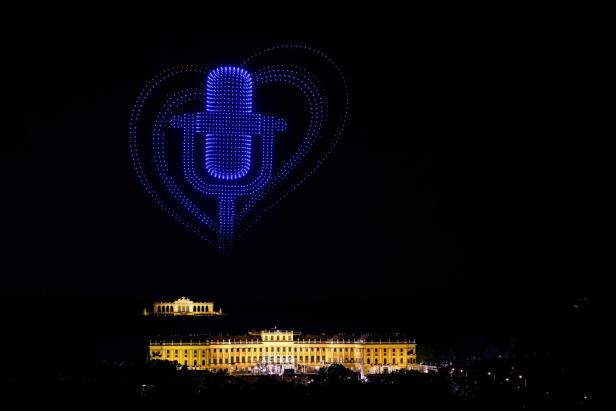 Show mit 3.000 Drohnen als Warm-Up für den 70. Song Contest