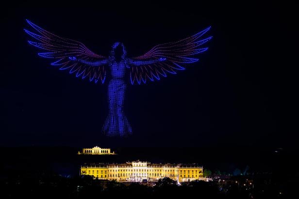 Show mit 3.000 Drohnen als Warm-Up für den 70. Song Contest