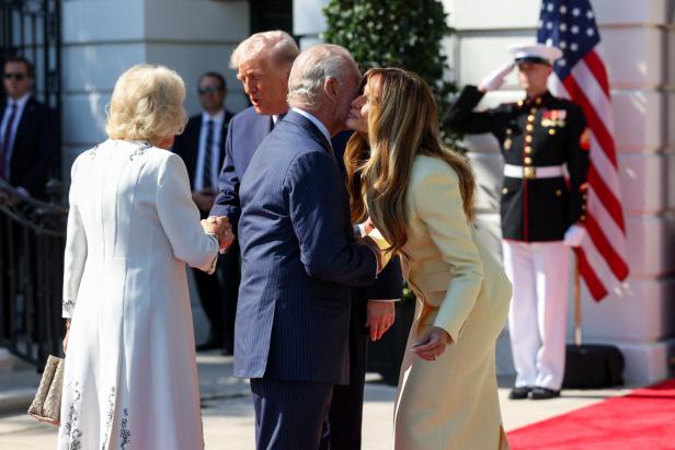 Britain's King Charles and Queen Camilla in the United States for state visit