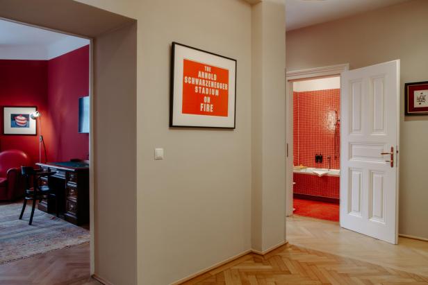 Blick in ein Hotelzimmer