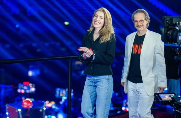 EUROVISION SONG CONTEST (ESC) 2026: ORF "MEDIENUPDATE ZUM EUROVISION SONG CONTEST": SWAROVSKI / OSTROWSKI