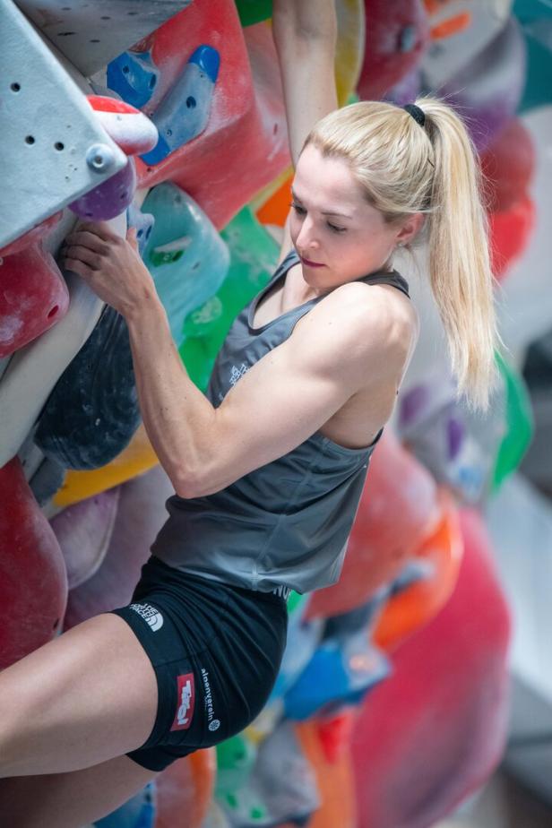 Jessica Pilz startet in einer Woche in die neue Klettersaison