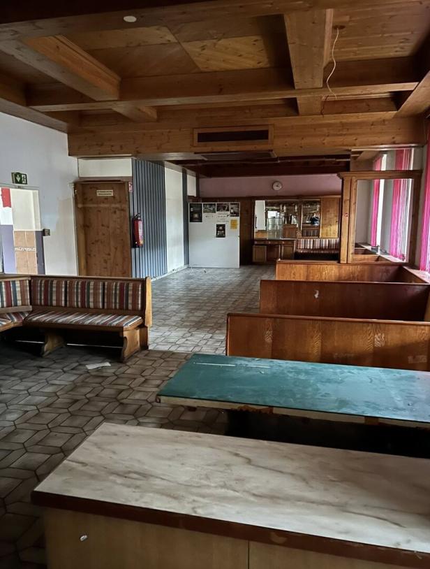 geschlossenes Wirtshaus