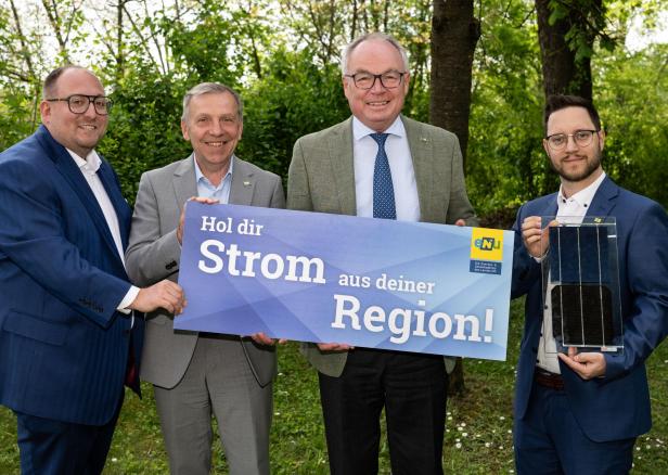 Bernhard Karnthaler, Josef Ramharter, Stephan Pernkopf und Jakob Weigl.
