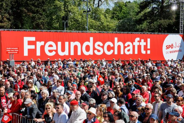 1. MAI-AUFMARSCH DER SPÖ