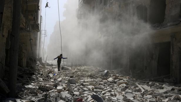 Tote in Aleppo: Lachender syrischer UNO-Botschafter sorgt für Empörung