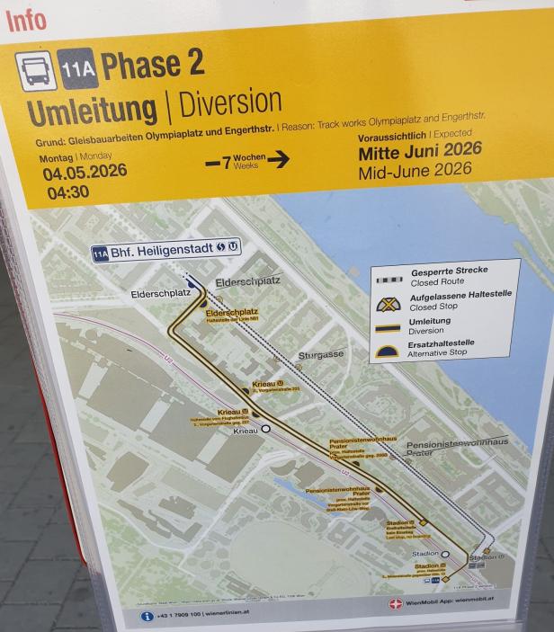 Baustellenplan.