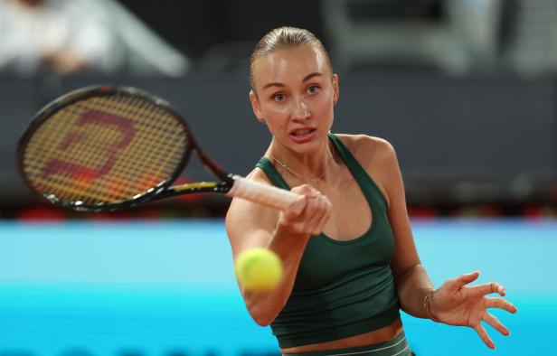 Anastasia Potapowa kam eine Runde weiter