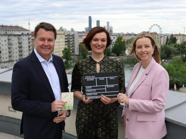 Christof Papousek, Geschäftsführer der Constantin-Film und Cineplexx-Unternehmensgruppe, Magdalena Żelasko, Geschäftsführerin des Vereins „Let’s CEE“ und Daniela Ecker-Stepp, Direktorin der VHS Wiener Urania