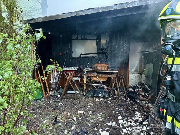 Feuer richtete massiven Schaden an.