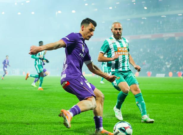 FUSSBALL/BUNDESLIGA/ADMIRAL BUNDESLIGA/19. RUNDE/FUSSBALL-BUNDESLIGA: FK AUSTRIA WIEN - SK RAPID