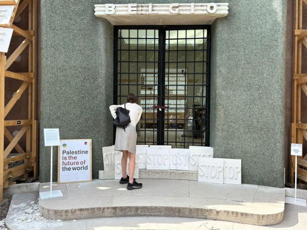 Belgischer Pavillon, Venedig Biennale, am 8. 5. 2026