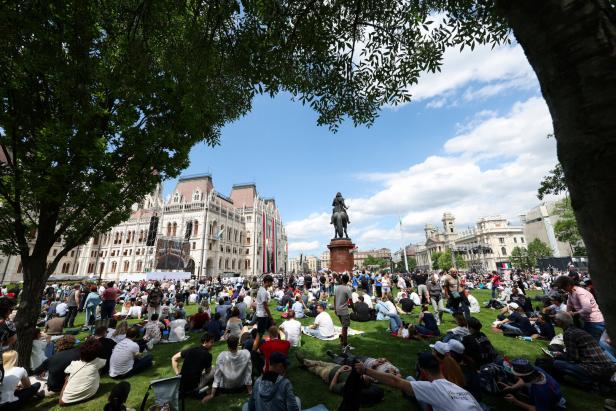 Inaugural session of Hungary's parliament in Budapest
