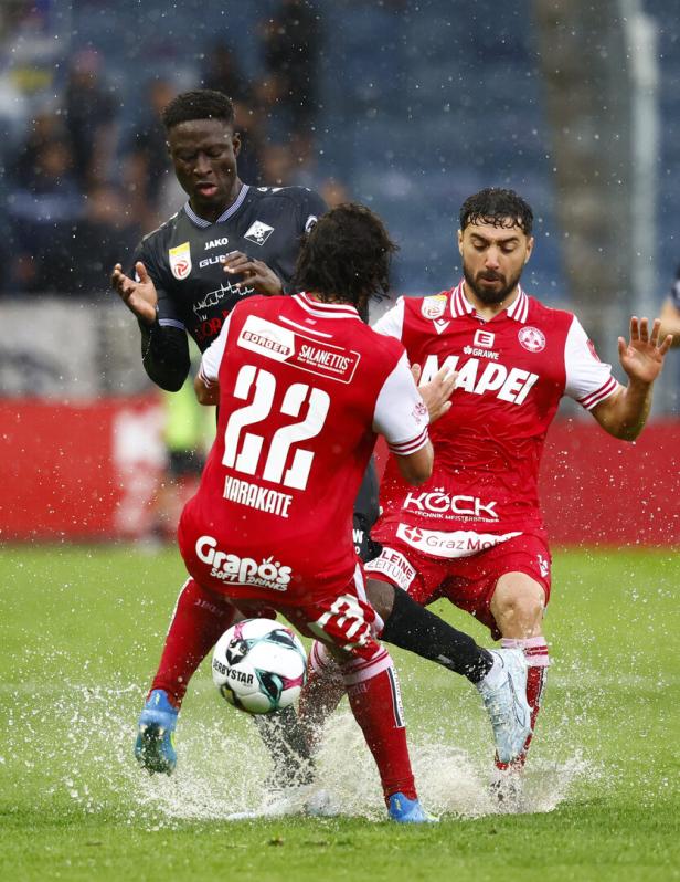 FUSSBALL: ADMIRAL BUNDESLIGA/. QUALIFIKATIONSGRUPPE/9. RUNDE: GAK - SCR ALTACH