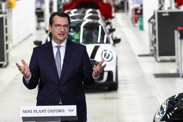 BMW Group press conference on investment for the MINI production in the UK
