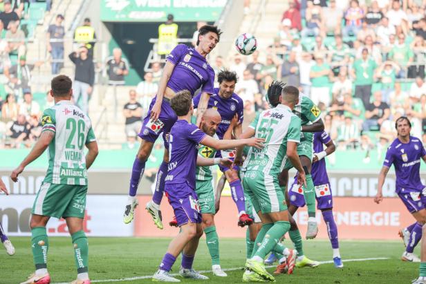FUSSBALL/BUNDESLIGA/ADMIRAL BUNDESLIGA/MEISTERGRUPPE/9. RUNDE .FUSSBALL-BUNDESLIGA: SK RAPID - FK AUSTRIA WIEN