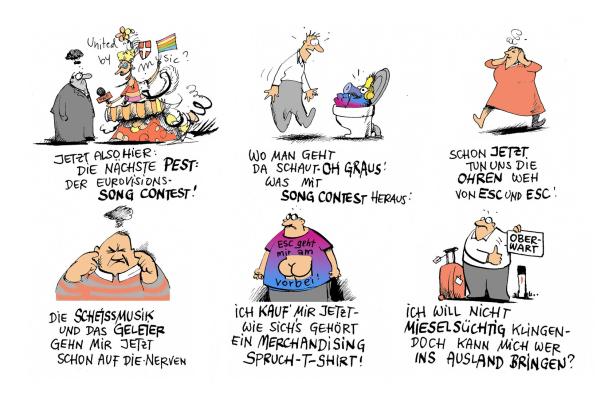Karikatur von Michael Pammesberger