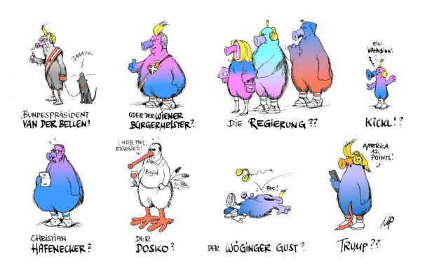 Wer steckt eigentlich in dem grauenhaften Maskottchen?