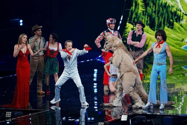 Maskierte ESC-Legenden Lordi feiern Jubiläum in Wien