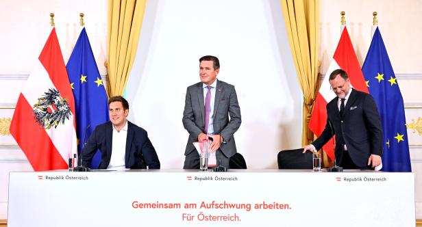 MINISTERRAT: PRESSEFOYER - PRÖLL/HANKE/SCHELLHORN
