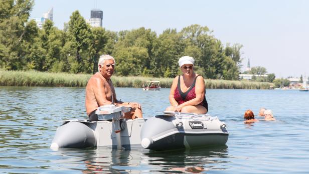 Sommertage auf der Alten Donau