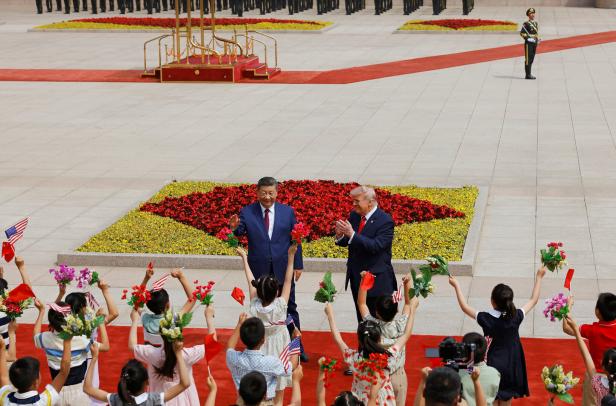 U.S. President Trump visits China