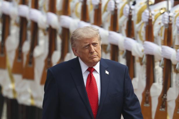 US President Donald Trump visits China