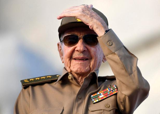 FILE PHOTO: Cubans mark the International Workers Day with massive gathering in Havana