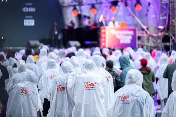 SOng Contest am Rathausplatz.