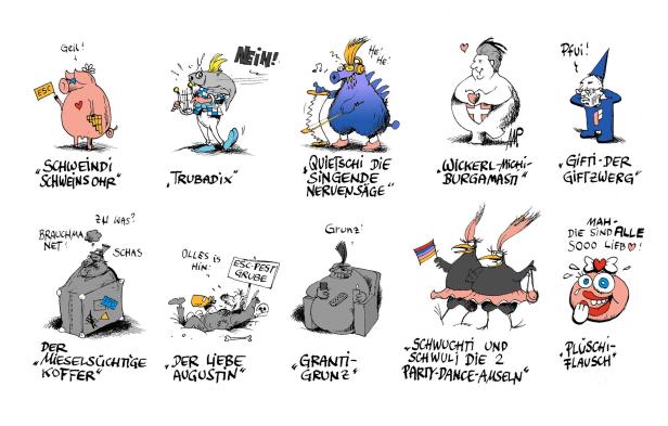 Karikatur von Michael Pammesberger