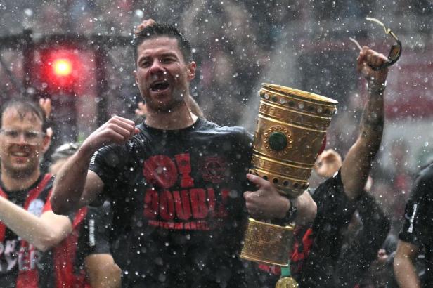 2024 führte Xabi Alonso Bayer Leverkusen auch zum Triumph im DFB-Pokal