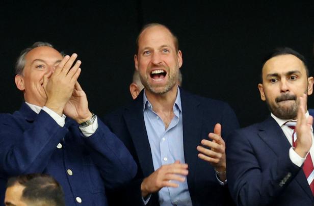 Prinz William ist Villa-Fan