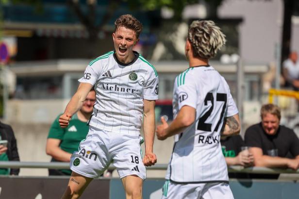 Die Innsbrucker Spieler hatten in dieser Saison viel Grund zum Jubeln