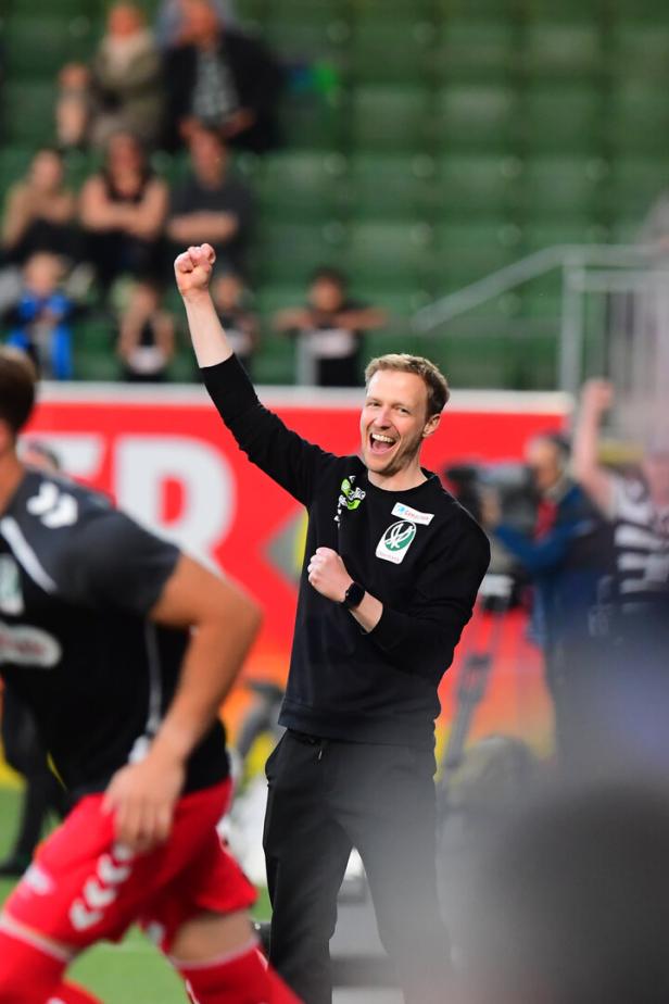 FUSSBALL: ADMIRAL BUNDESLIGA/ EUROPACUP-PLAY-OFF/ HALBFINALE: SV OBERBANK RIED - RZ PELLETS WAC