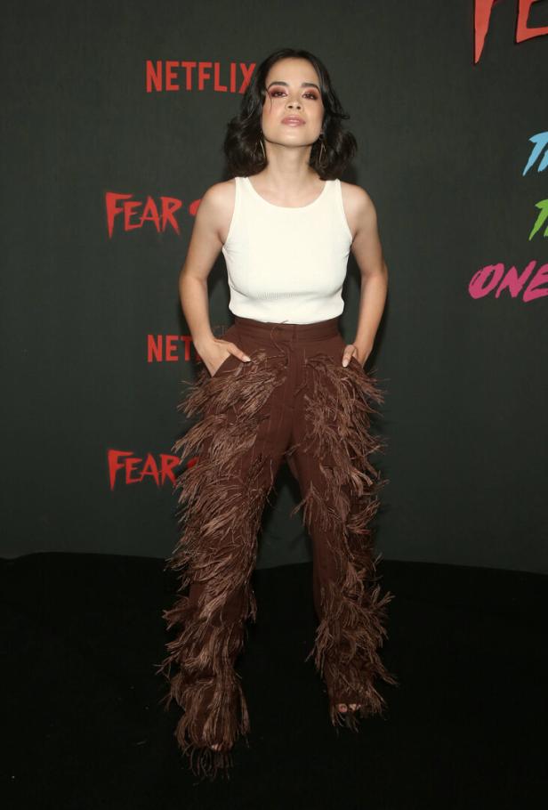 Los Angeles premiere of Netflix s Fear Street Trilogy at Los Angeles State Historic Park Featuring: Julia Rehwald Where: