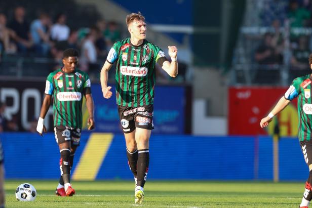 FUSSBALL: ADMIRAL BUNDESLIGA/ EUROPACUP-PLAY-OFF/ HALBFINALE: SV OBERBANK RIED - SK RAPID