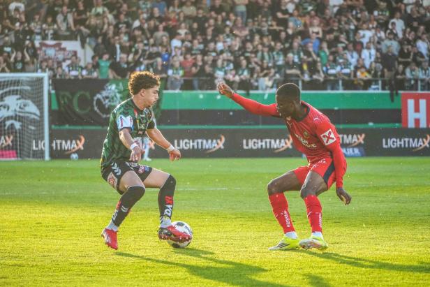 AUT, Unterwegs in Oberösterreich, SV Oberbank Ried - Rapid Wien, Österreichische Fußball-Bundesliga, ADMIRAL Bundesliga